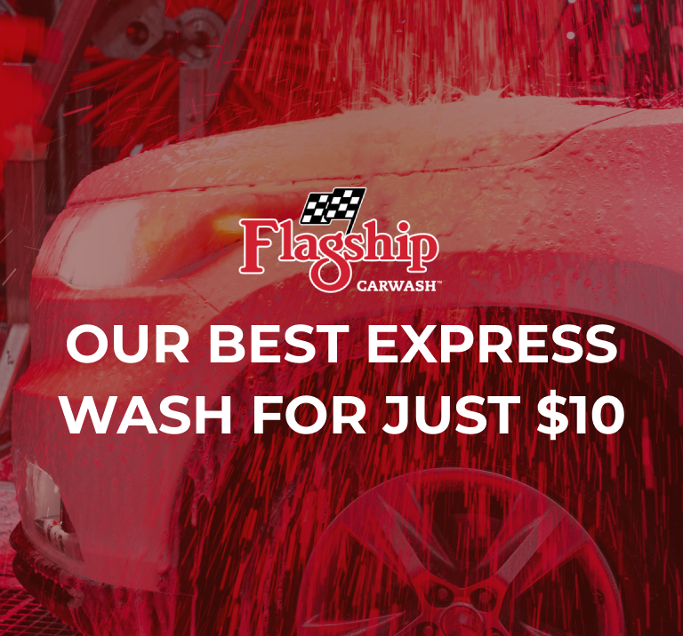 $10 Deluxe Exterior Wash Flagship Carwash Cobblestone Auto Spa